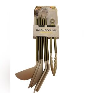 Excelsteel 6 Piece Nylon Utensil Set NWT